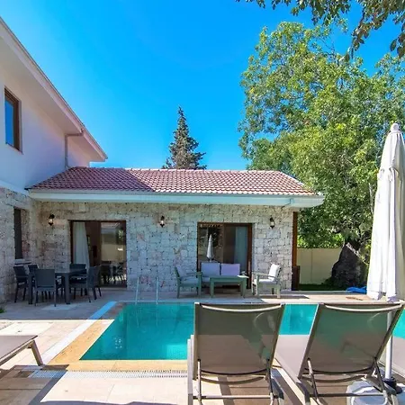 Oezel Havuzlu Genis Aile Villasi Villa